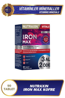 Nutraxin Iron Max 90 Tablets