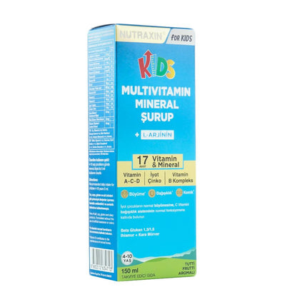 Nutraxin Kids Multivitamin Mineral Şurup 150 Ml