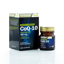 Nutraxin Coenzyme Q10 100 Mg 30 Softgels