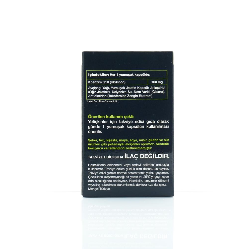 Nutraxin Coenzyme Q10 100 Mg 30 Softgels