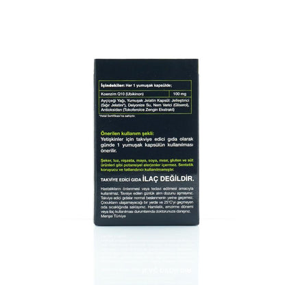 Nutraxin Coenzyme Q10 100 Mg 30 Softgels