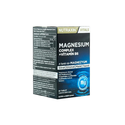 نيوتراكسين ماغنيسيوم كومبلكس + فيتامين ب6 60 قرصًا