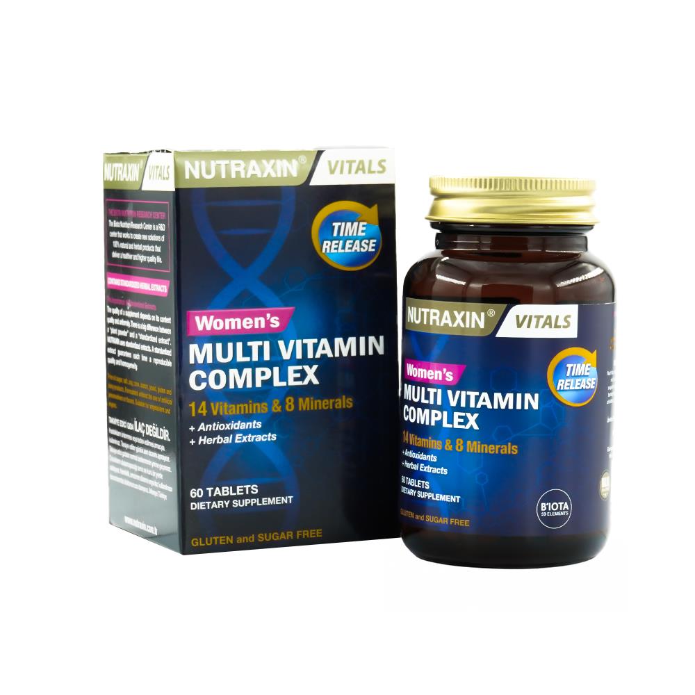 Nutraxin Multivitamin for Women, 60 Tablets
