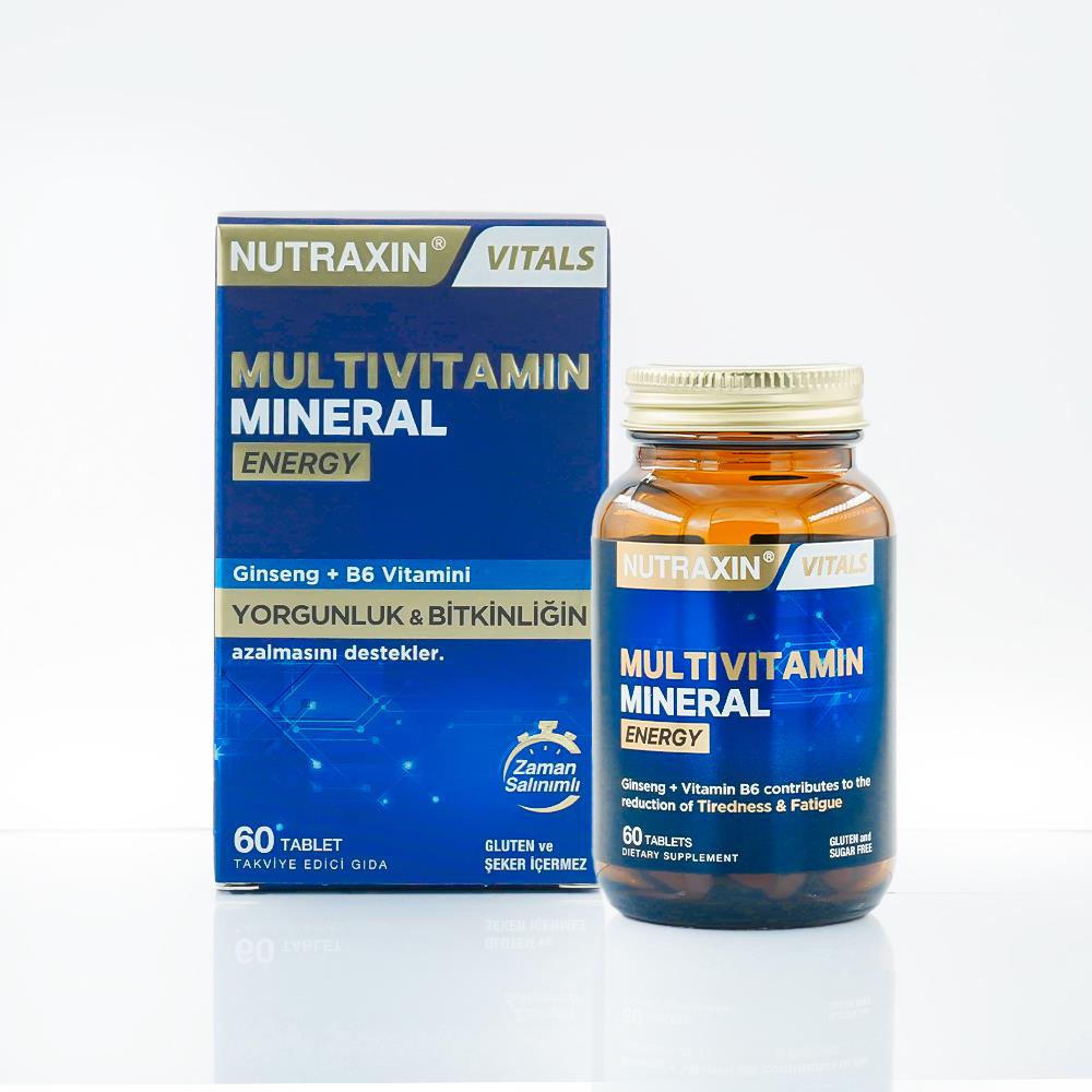 نيوتراكسين، مركب الطاقة المعدنية متعدد الفيتامينات، 60 قرصًا