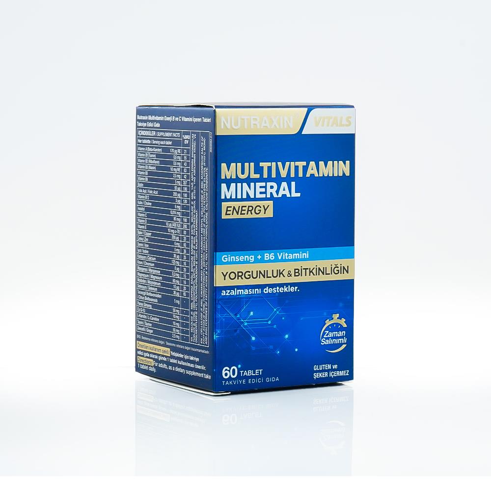 نيوتراكسين، مركب الطاقة المعدنية متعدد الفيتامينات، 60 قرصًا
