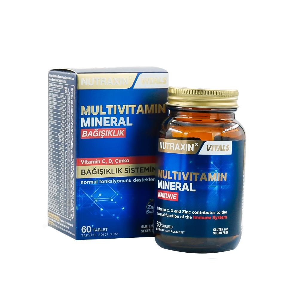 Nutraxin Multivitamin Mineral Immune Complex 60 Tablet
