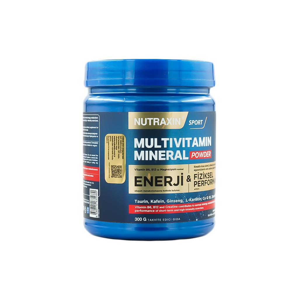 Nutraxin Multivitamin Mineral Powder 300 Gr