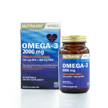 نيوتراكسين أوميغا 3 2000 ملغ 60 كبسولة