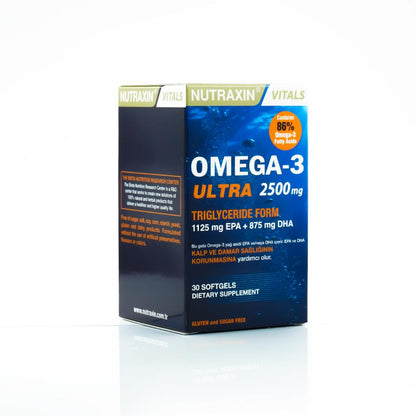 Nutraxin Omega 3 Ultra 2500 Mg 30 Softgels