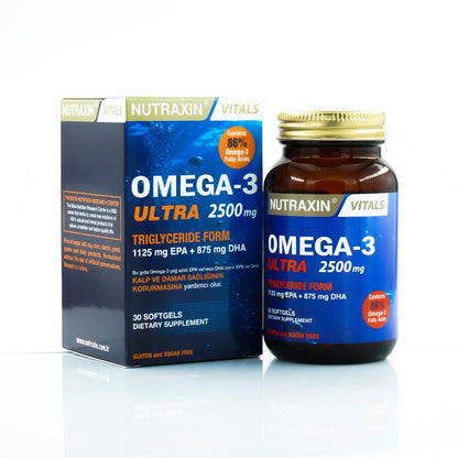 Nutraxin Omega 3 Ultra 2500 Mg 30 Softjel
