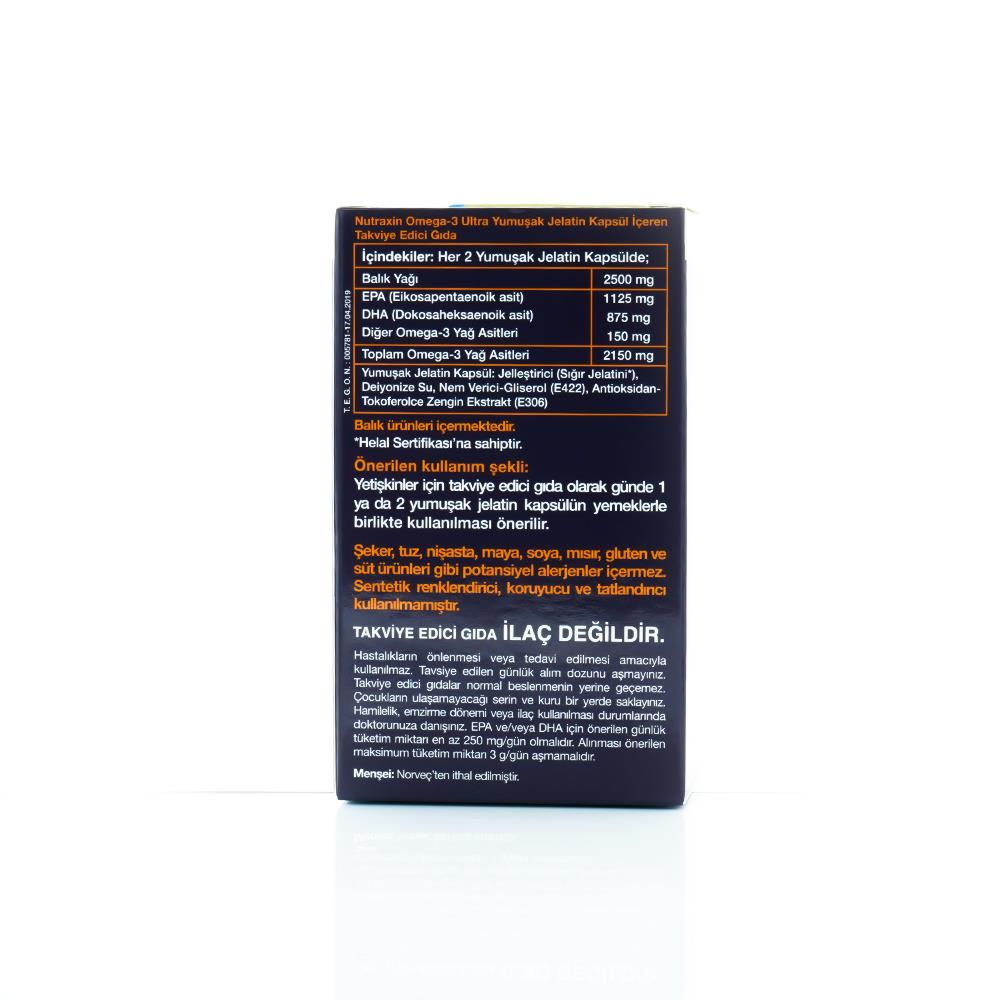 Nutraxin Omega 3 Ultra 2500 Mg 30 Softjel
