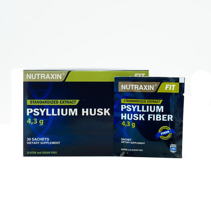 Nutraxin Psyllium Husk Fiber 30 x 4g