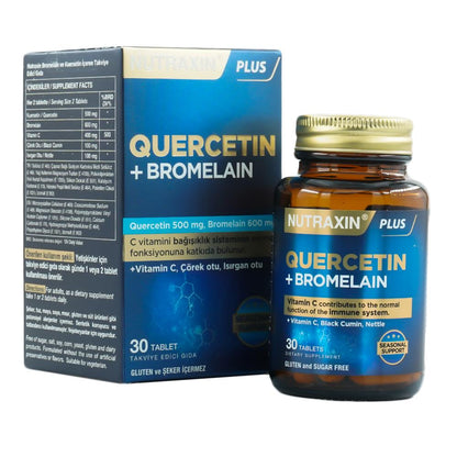 Nutraxin Quercetin + Bromelain 30 Tablet