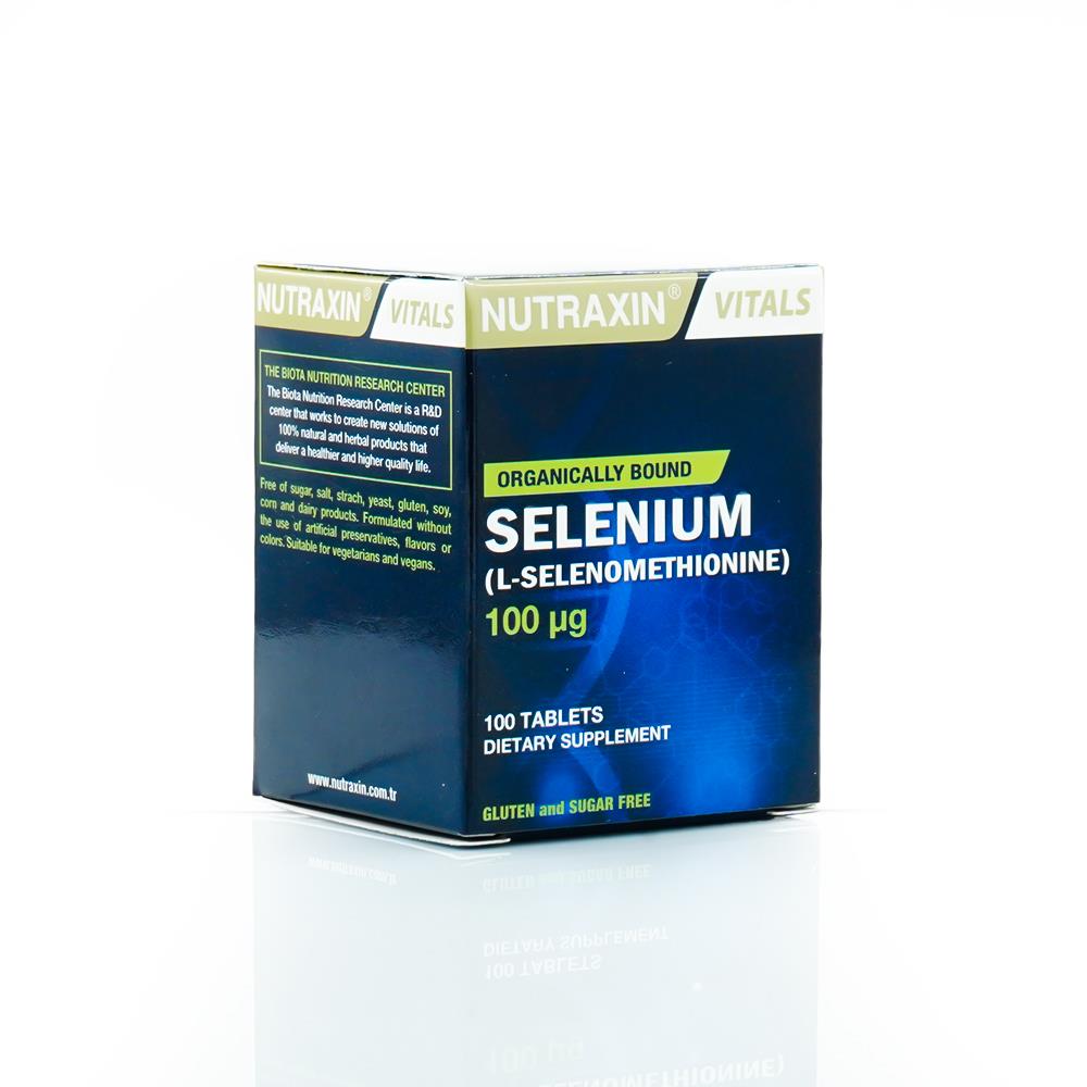 Nutraxin Selenium 100 mcg 100 Tablets