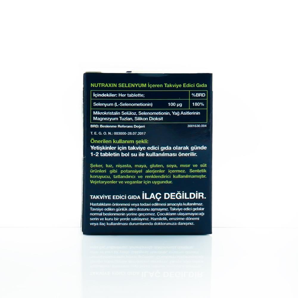 Nutraxin Selenium 100 mcg 100 Tablets