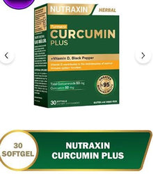 Nutraxın Turmeric Curcumin Plus 30 Softgel