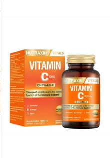 Nutraxin Vitamin C 500 Mg 30 Çiğneme Tablet