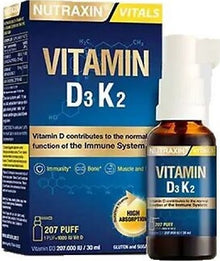 Nutraxin Vitamin D3 K2 Yüksek Emilim 30 Ml