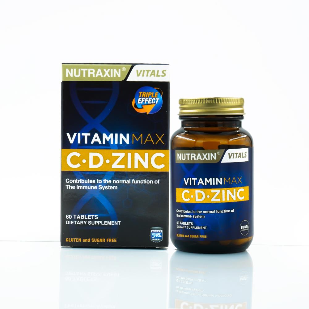 نوتراكسين فيتامين ماكس سي دي-زنك 60 قرص