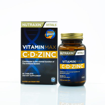 نوتراكسين فيتامين ماكس سي دي-زنك 60 قرص