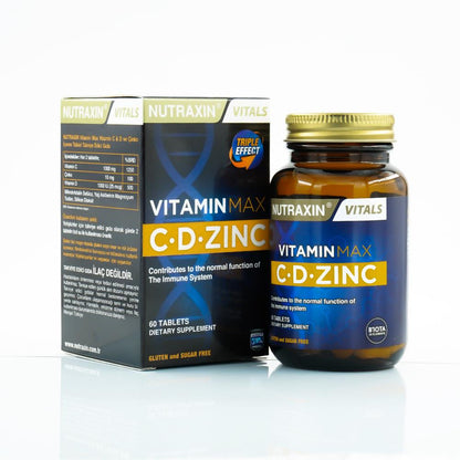 نوتراكسين فيتامين ماكس سي دي-زنك 60 قرص