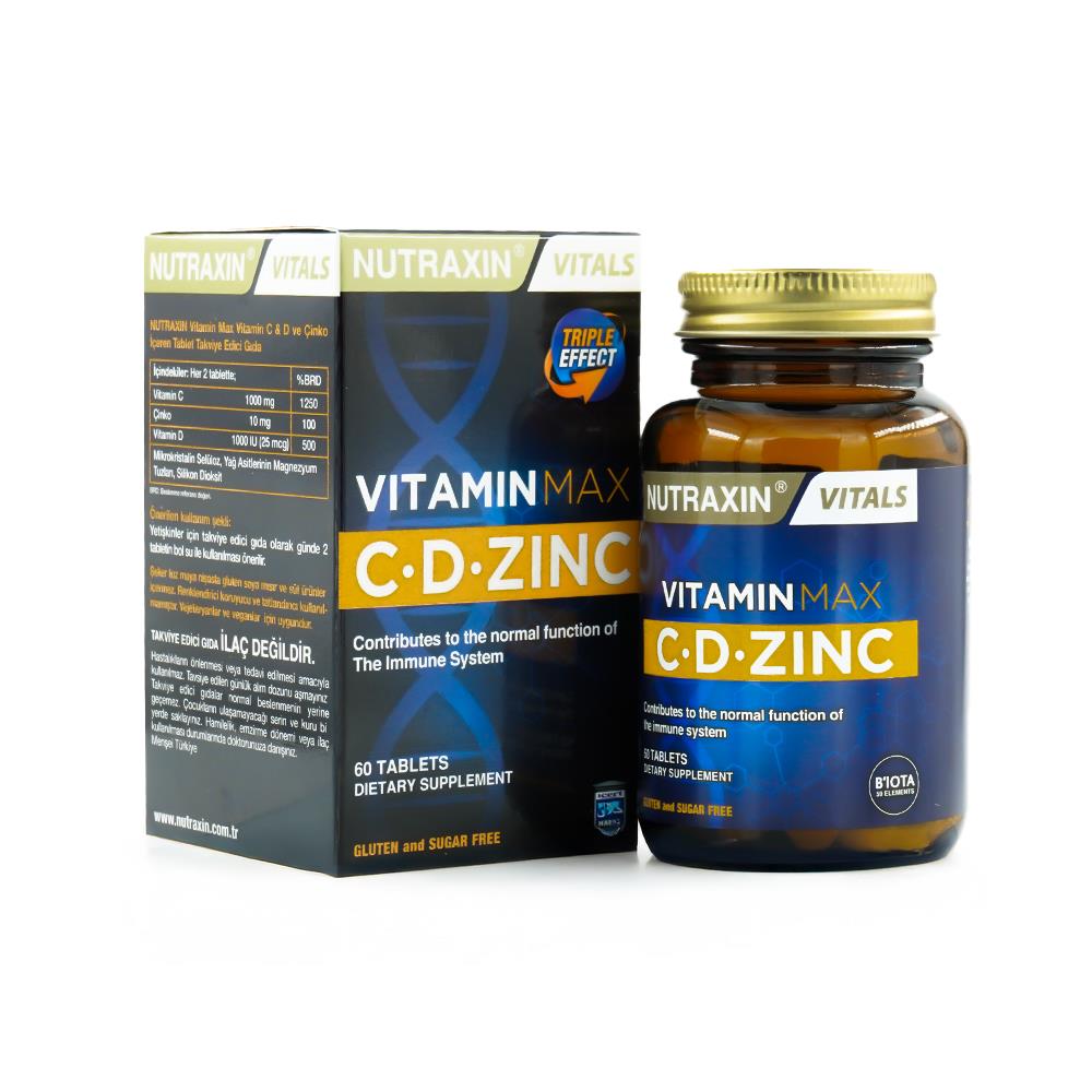 نوتراكسين فيتامين ماكس سي دي-زنك 60 قرص