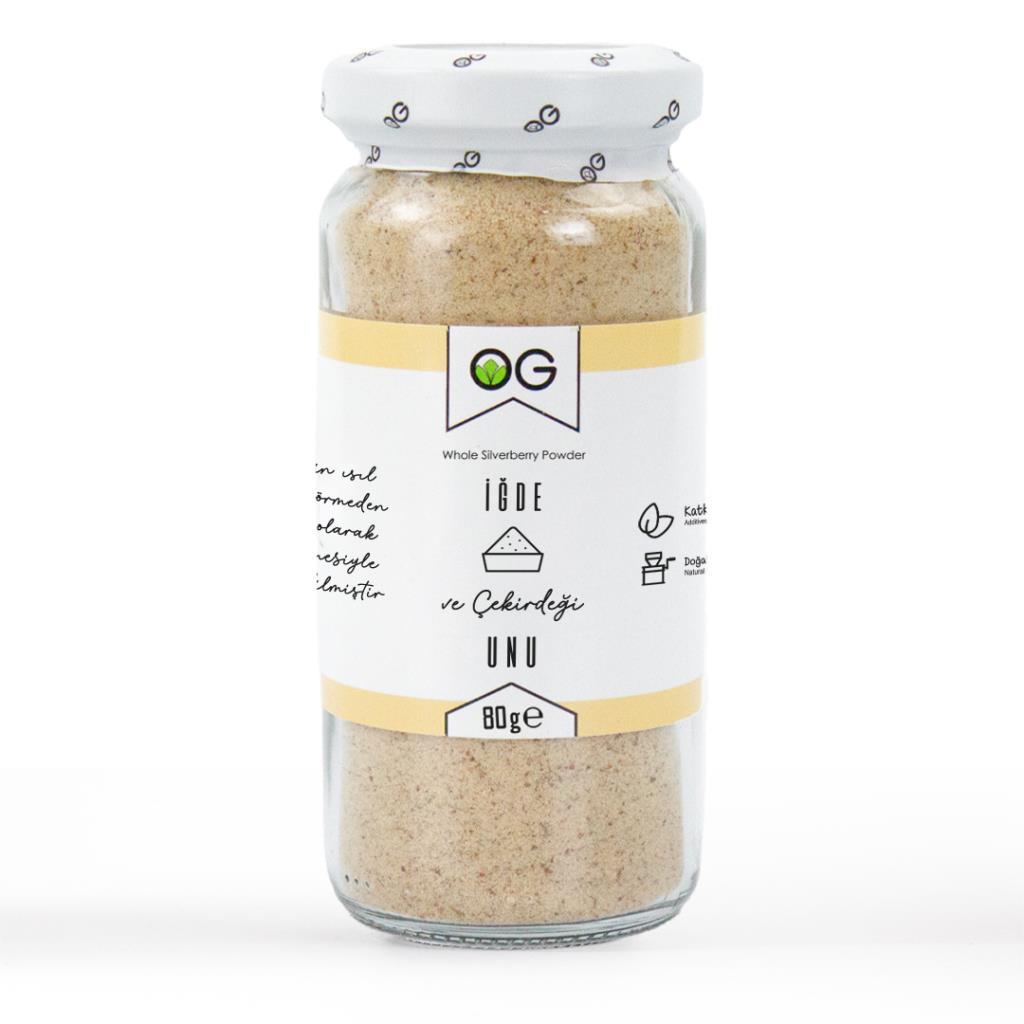 Og Natural İğde Çekirdeği Unu 80 Gr