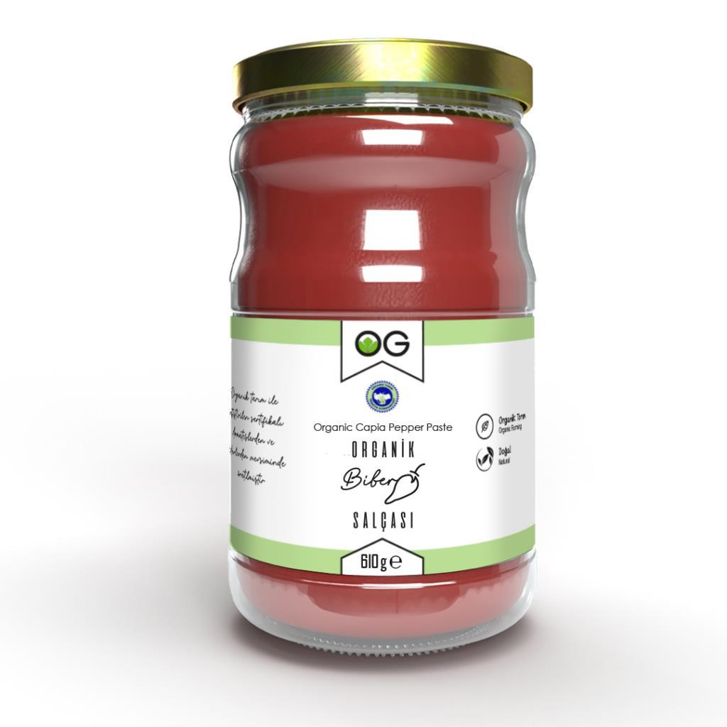 Og Natural Organik Biber Salçası 610 Gr