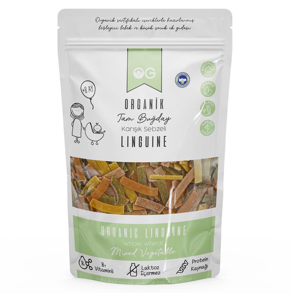 Og Natural Organik Karışık Sebzeli Linguine 200 Gr
