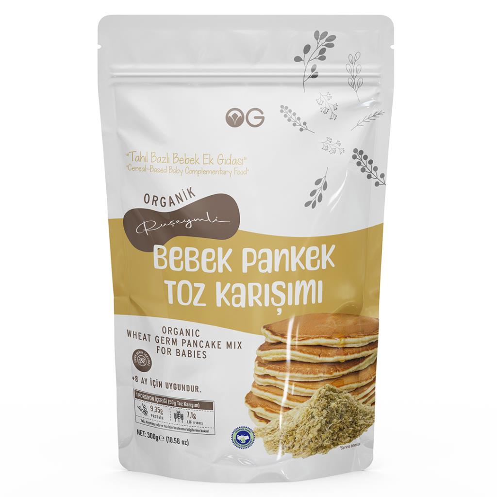 Og Natural Organik Ruşeymli Bebek Pankek Toz Karışımı 300 gr