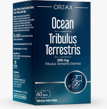 Orzax Ocean Tribulus Terrestris 500 mg 60 Kapsül