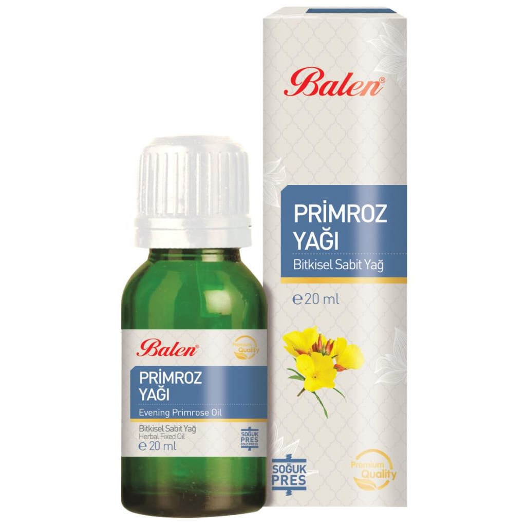 OUTLET Balen Primroz Yagi 20 ml Soguk Pres SKT 2025-08-31 İADESİ YOKTUR
