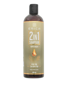 OUTLET Erica 2 in 1 Kepek Karsiti Sampuan 400ml SKT 2026-01-31 İADESİ YOKTUR