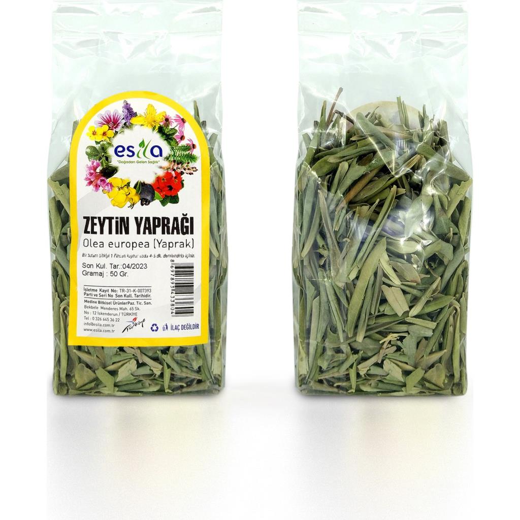 OUTLET Esila Zeytin Yapragi 50 Gr SKT 2025-06-30 İADESİ YOKTUR