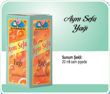 OUTLET Karden Aynisefa Yagi 20 ml Aynisafa ayni safa SKT 2024-12-31 İADESİ YOKTUR
