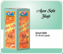 OUTLET Karden Aynisefa Yagi 20 ml Aynisafa ayni safa SKT 2024-12-31 İADESİ YOKTUR