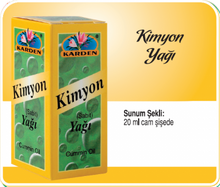 OUTLET Karden Kimyon Yagi 20ml SKT 2024-12-31 İADESİ YOKTUR