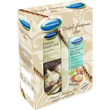 OUTLET Mecitefendi Sarimsak Sampuani 250 Ml ve Organik Argan Yagli Saç Bakim Maskesi 150 Ml 2li Set SKT 2025-12-31 İADESİ YOKTUR