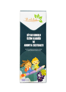 OUTLET Ralila Resveratrol Üzüm Kabugu ve Aronya Ekstrati 150 Ml SKT 2026-01-31 İADESİ YOKTUR