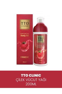 OUTLET Tto Clinic Vücut Yagi Çilek 200 ml  SKT 2025-11-30 İADESİ YOKTUR