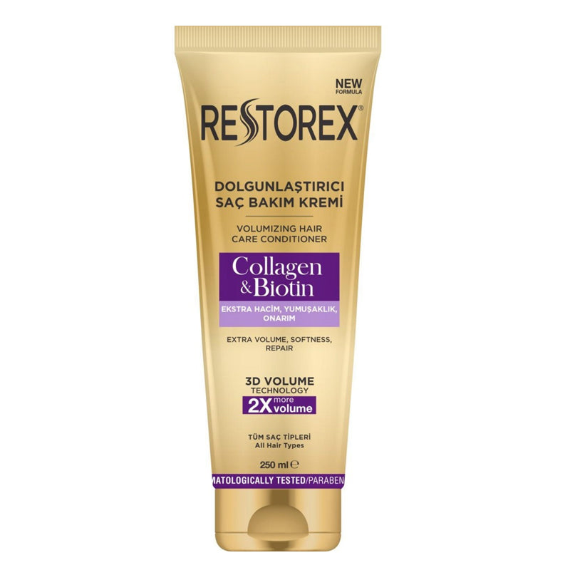 Restorex Collagen Biotin Dolgunlaştırıcı Saç Bakım Kremi 250 Ml