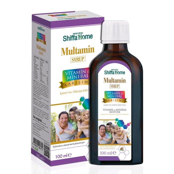 Shiffa Home Multamin Syrup Vitamin and Mineral Blend 100 ml