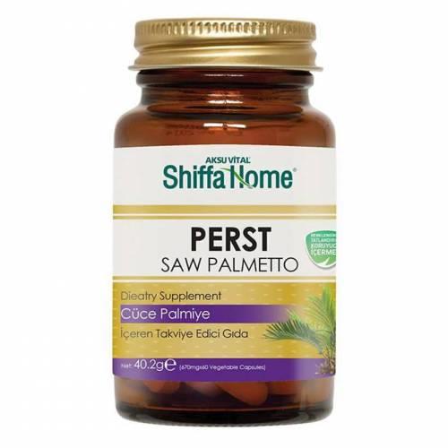 Shiffa Home PERST Saw Palmetto Kapsül PRS 670 mg x 60 Cüce Palmiye Kapsül
