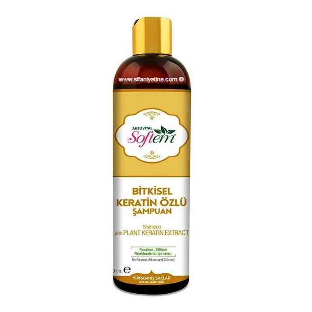 Softem Bitkisel Keratin Özlü Şampuanı 400 ml