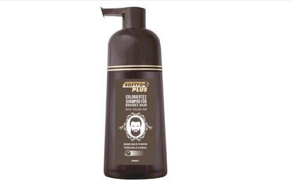 Softto Plus Brown Hair Sampuan 350 ml