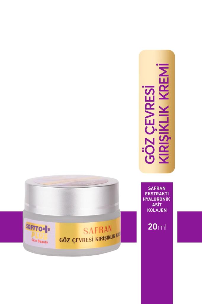 Softto Plus Safran Göz Çevresi Kırışıklık Kremi 20 Ml