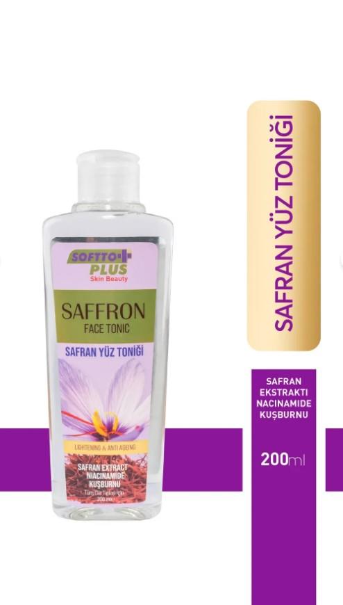 Softto Plus Safran Yüz Toniği 200 Ml