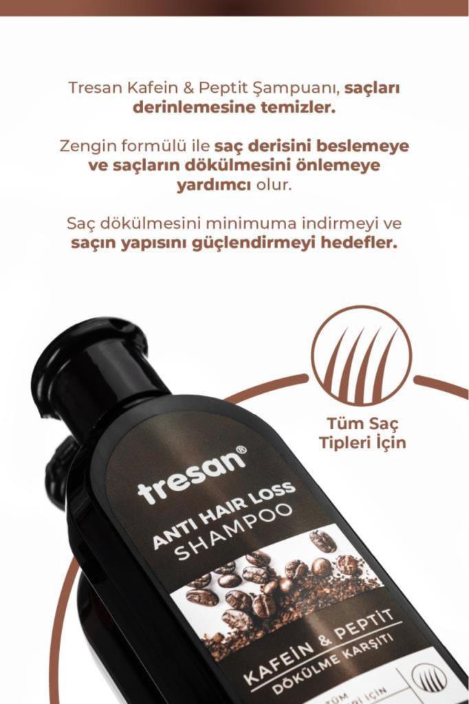 Tresan Anti Hair Şampuan Kafein Peptit 300 ml