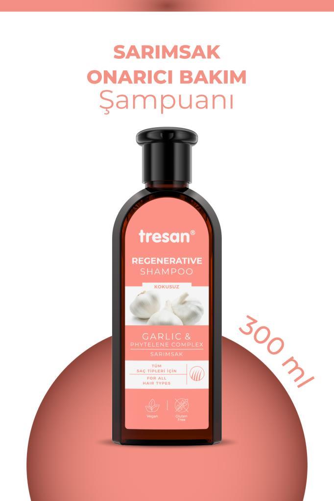 Tresan Sarımsak Şampuan 300 ml Onarıcı Bakım