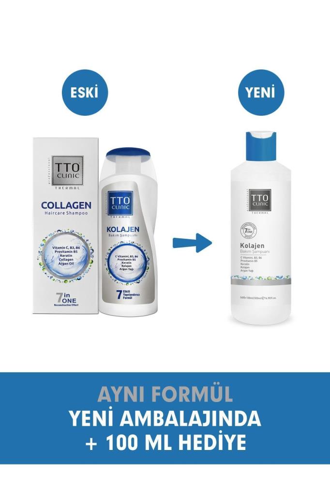 Tto Clinic Collagen Care Shampoo 500 ml